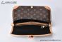 LV Diane Satchel Bag Monogram Canvas Brown M45985