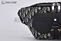 Dior Saddle Belt Bag Beige & Black Oblique Jacquard Black Grained Calfskin