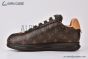 LV Buttersoft Sneaker Monogram Lambskin & Calf Leather Brown 1AIKVB