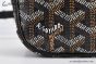 Goyard Cap-Vert PM Bag Canvas & Calfskin Black