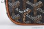 Goyard Cap-Vert PM Bag Canvas & Calfskin Black & Tan