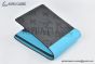 LV Multiple Wallet Black/Turquoise Monogram Eclipse Reverse Canvas M11468