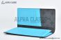 LV Brazza Wallet Black/Turquoise Monogram Eclipse Reverse Canvas M11467