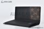LV Brazza Wallet Brown Monogram Eclipse Reverse Canvas M69410