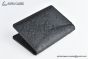 LV Pocket Organizer Wallet Black Taurillon Monogram Leather M69044