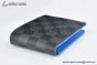LV Slender Wallet Black/Blue Damier Graphite Canvas N64033