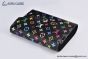 LV x TM Victorine Wallet Black Murakami Monogram Canvas M14163