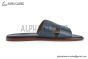 Hermes Izmir Dark Blue Epsom Leather Sandal