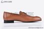 Hermes Paris Light Brown Leather Loafer