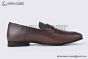 Hermes Paris Dark Brown Goat Leather Loafer