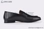 Hermes Ancora Black Smooth / Suede Leather Loafer