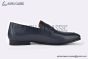 Hermes Ancora Blue Smooth Leather Loafer