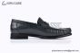 Hermes Karlo Dark Green Smooth Leather Loafer