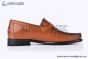 Hermes Igor Gradient Brown Smooth Leather Loafer
