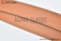 HERMES Lady Rivale Jean 18 Buckle & White Epsom Leather Belt