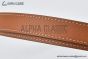 HERMES Lady Kelly 18 RG Buckle & Orange Epsom Leather Belt