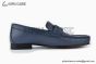 LV Modern Classic Major Loafer Gray Blue Grained Leather