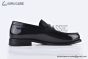 LV Modern Classic Sorbonne Loafer Black Epi/Patent Leather