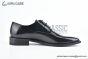 Balenciaga Black Waxed Leather Derby