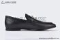 Dolce & Gabbana Black Brushed Calfskin Leather Loafer