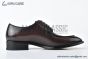 Ferragamo Smooth Brown Leather Derby