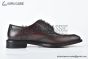 Prada Classic Brown Smooth Leather Brogue Oxford