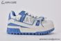 LV Trainer Maxi Sneaker Grained Leather Blue & White 1ACPR1