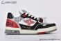 LV Trainer Sneaker Monogram Canvas & Leather Red 1AC4ZQ