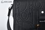 Dior Small Saddle Messenger Bag with Flap Black Gravity Leather and Black Grained Calfskin
