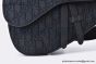Dior Saddle Black Oblique Jacquard