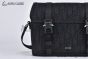 Dior Hit the Road Messenger Bag with Flap Black Oblique Jacquard and Black Grained Calfskin