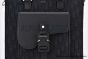 Dior Saddle Tote Bag Black Oblique Jacquard with Grained Calfskin