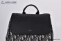 Dior Saddle Backpack Beige & Black Dior Oblique Jacquard with Black Grained Calfskin