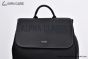 Dior Saddle Backpack with Flap Black Grained Calfskin
