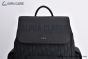 Dior Saddle Backpack with Sidepocket Black Oblique Jacquard with Black Grained Calfskin