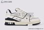 LV Trainer Sneaker White & Blue 1ABFA8