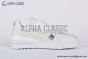 LV Trainer Sneaker Grained Leather White 1ADDC3