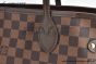 LV Neverfull MM Damier Ebene Canvas Cerise Red & Brown N40599