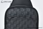 LV Avenue Slingbag Damier Infini Leather Black N45303