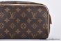 LV Toilet Dopp Kit Pouch Monogram Canvas Brown M44494