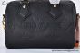 LV Speedy Bandoulière 20 Bag Monogram Empreinte Leather Black M58953