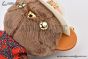 LV Louis Bear Bag Charm Red M03176