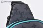 LV Avenue Slingbag PM Monogram Eclipse Reverse Canvas Gray M11703