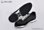 Chanel 25P Interlocking CC Logo Sneaker Calfskin Suede Black