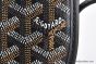 Goyard Belvedere PM Bag Canvas & Taurillon Leather Black