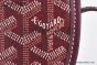 Goyard Belvedere PM Bag Canvas & Taurillon Leather Burgundy
