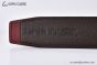 HERMES Constance Belt Buckle & Dark Chocolate / Red Epsom Leather Belt