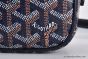 Goyard Cap-Vert PM Bag Canvas & Calfskin Navy Blue