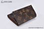 LV Victor Wallet Brown Monogram Eclipse Canvas M12598