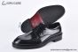 Prada Brushed Black Leather Derby II
